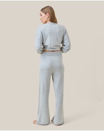 Papinelle - Cotton Cashmere Straight Leg Pant