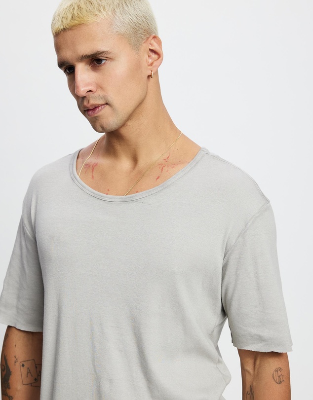 Surrounded By Ghosts - The Onyx Slim Rib Knit T-Shirt