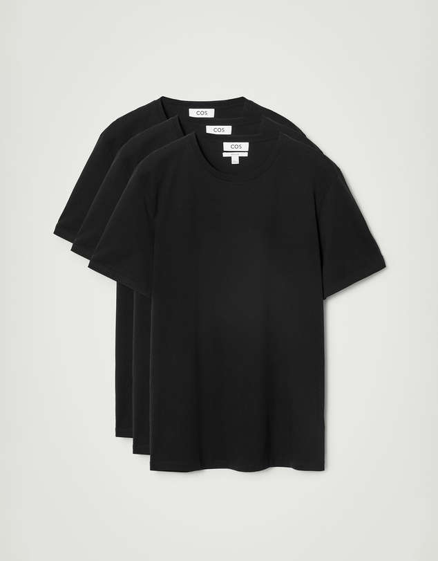 COS - 3-Pack Cotton Crew-Neck T-Shirt