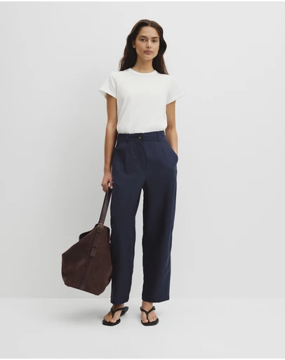 Country Road - Tapered Linen Pant