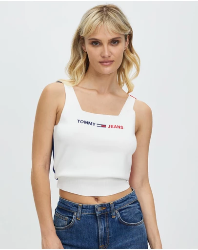 Tommy Hilfiger - Emmie Square Neck Colour Block Tank