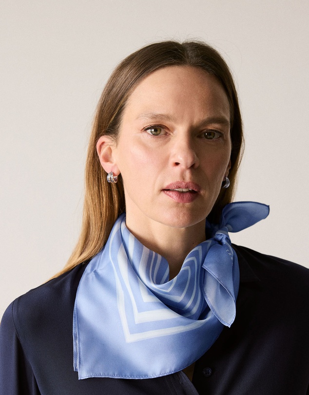 Trenery - Silk Geo Neckerchief