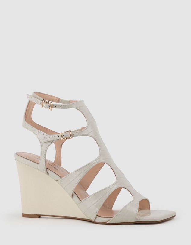 Edward Meller - SHERA90 Gladiator Sandal on Wedge