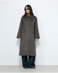 AERE - Cassie Wool Blend Coat