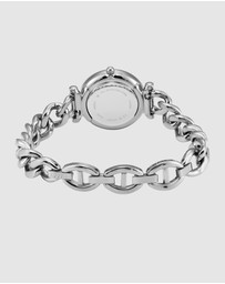 Fossil - Carlie Silver Tone Analogue Watch