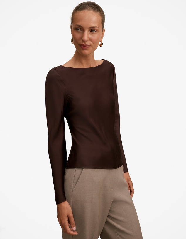Forever New - Rae Boatneck Long Sleeves Top
