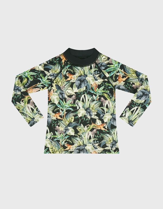 Aqua Blu Kids - Labyrinth Long Sleeve Rash Vest - Babies