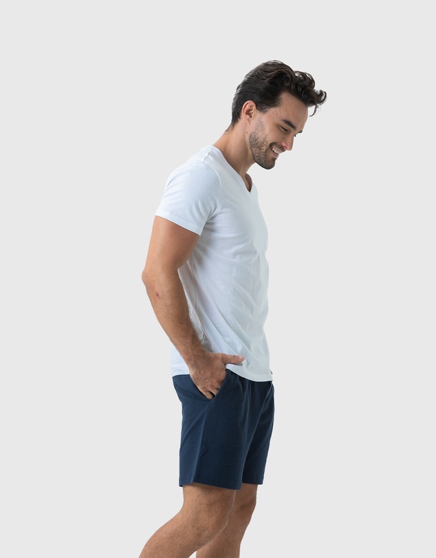 Coast Clothing - V Neck Essential Tee in White