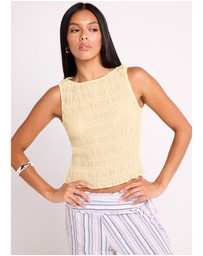 Subtitled - Amalia Shirred Top