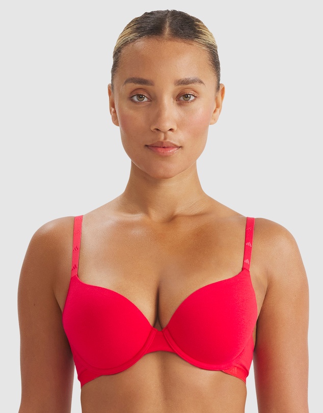 adidas Sportswear - Active Essentials Wired Cotton T-Shirt Push Up Bra