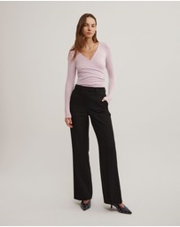 Witchery - Wrap Jersey Top