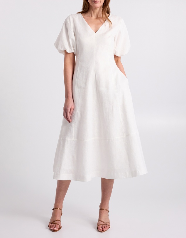 David Lawrence - Gwen Linen Dress