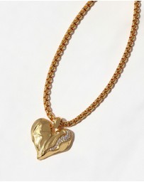 Jackie Mack - Adore Heart CZ Necklace
