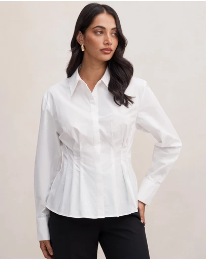 Forever New - Blake Pleated Detail Shirt