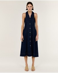 Staple the Label - Lea Denim Midi Dress