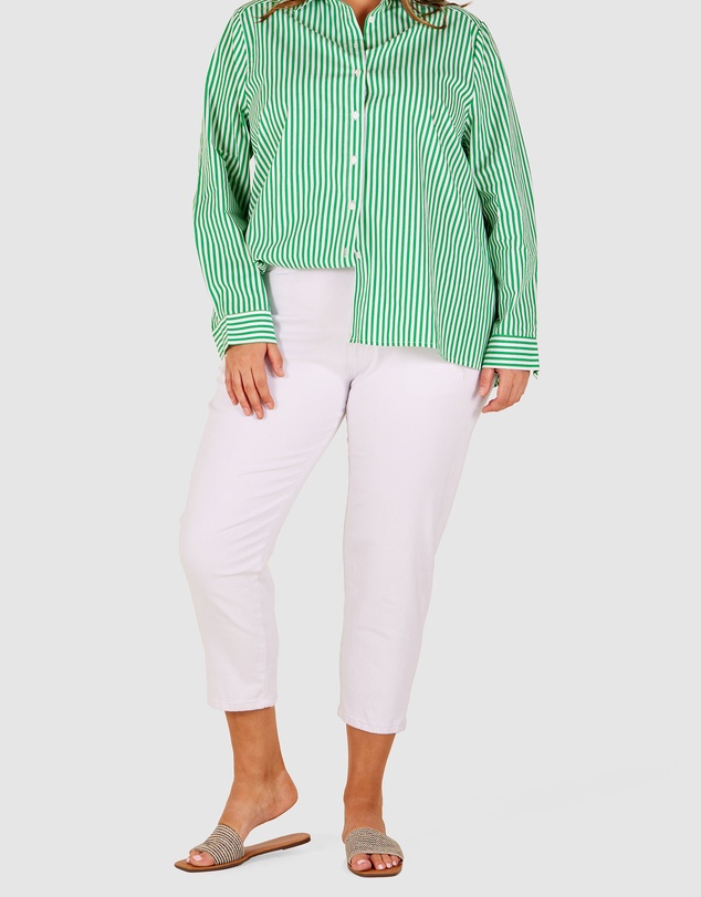 Love Your Wardrobe - Jordyn White Stretch Jeans