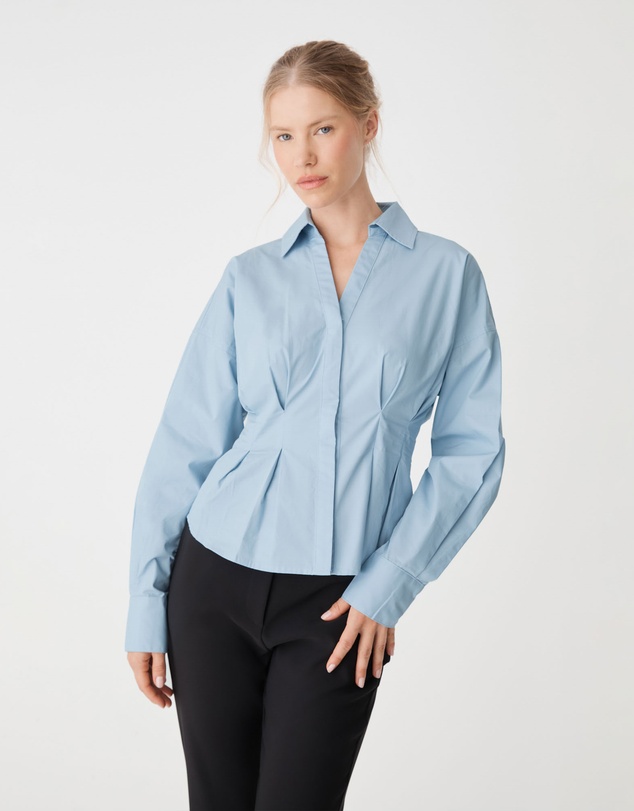 Forcast - Billie Pleat Waist Shirt