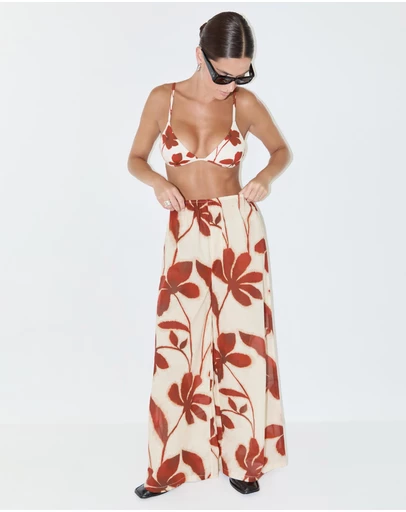 Zulu & Zephyr - Ruby Floral Cotton Pants