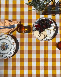 Basil Bangs - Indoor Outdoor Tablecloth