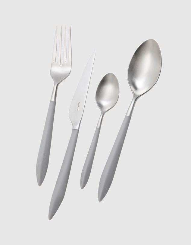 Bugatti - Ares Cutlery Set 16-piece - Grey