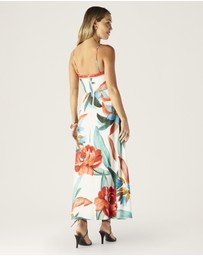 MOS The Label - Fiorina Print Midi Dress