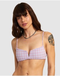 RVCA - Prepped Bralette Bikini Top For Women