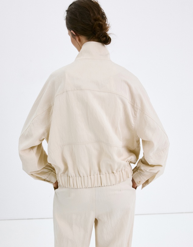 M.N.G - Lyocell Bomber Jacket