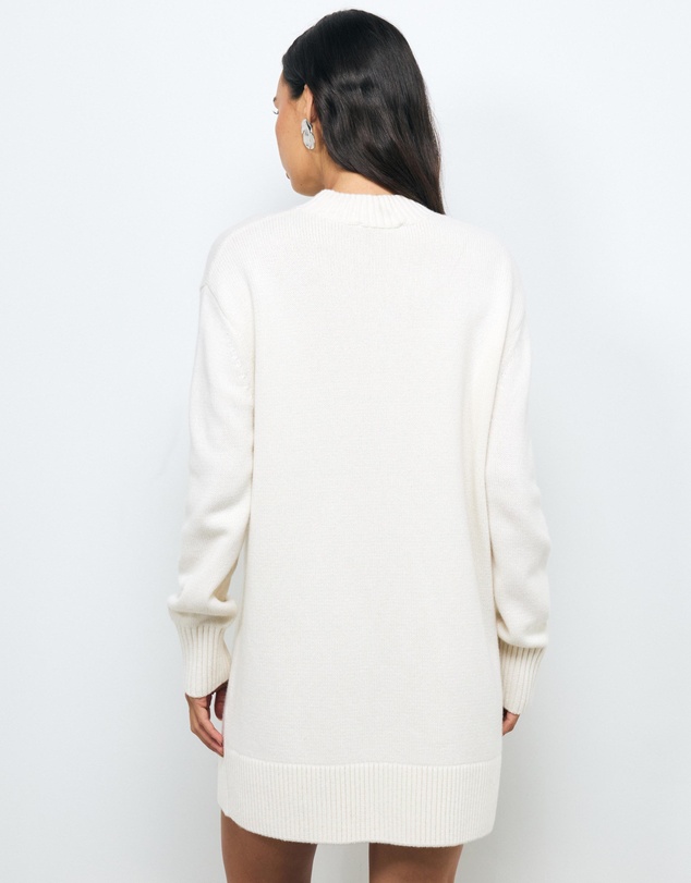 AERE - Elora Wool Blend Knit Dress