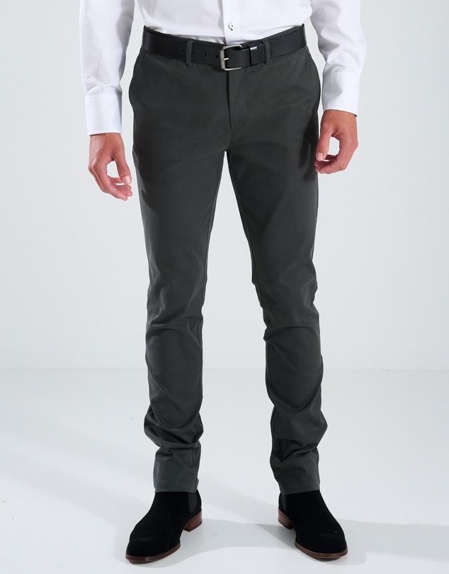 3 Wise Men - 3 Wise Men Cayden Chino Pant - Dark Charcoal