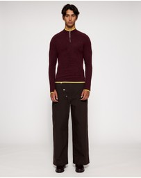 SUNNEI - Fitted Longsleeve With Zip