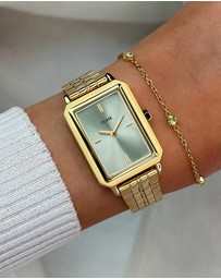Cluse - Fluette Sage Green/Gold Link