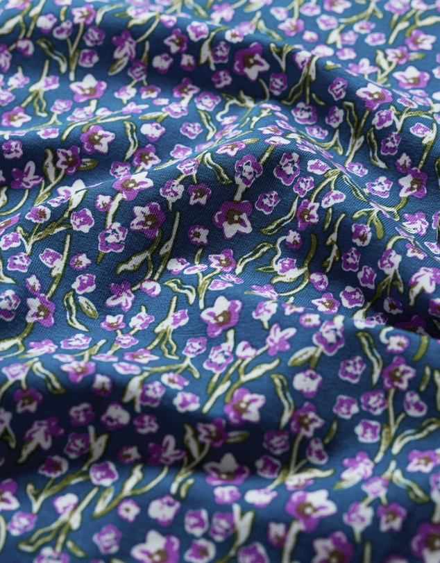 Seasalt - Seasalt Cornwall Purple Easel 3/4 Sleeve Top Jersey