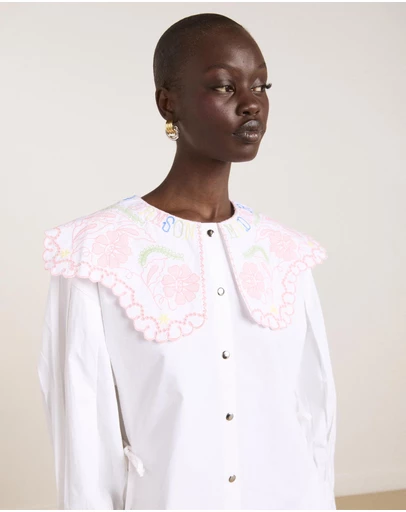 Damson Madder - Valentina Collared Blouse WS Exclusive