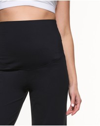 Soon Maternity - Wide Leg Overbelly Leggings