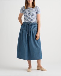 David Lawrence - Sofia Cotton Skirt