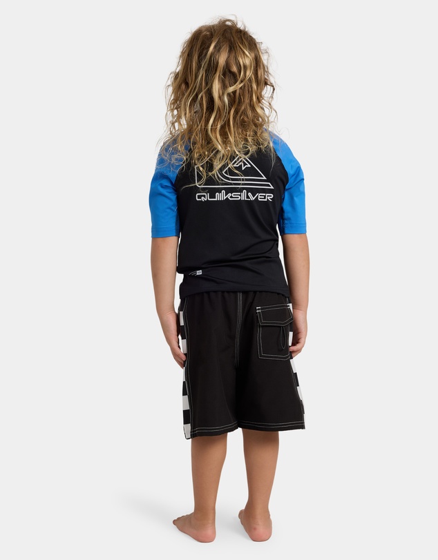 Quiksilver - Boys 2 to 7 On Tour Short Sleeve Rashguard