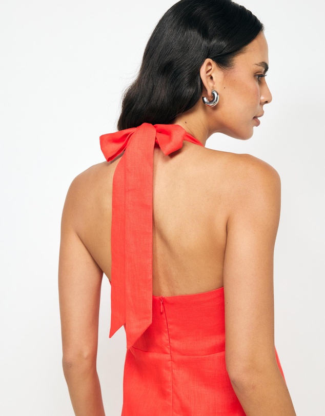 AERE - Lylah Linen Mini Dress