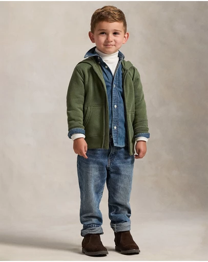 Polo Ralph Lauren - Fleece Full Zip Hoodie - Kids