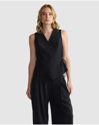 Decjuba - Clara Side Tie Vest