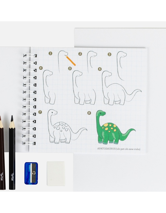 Tiger Tribe - How to Draw - Dinosaurs