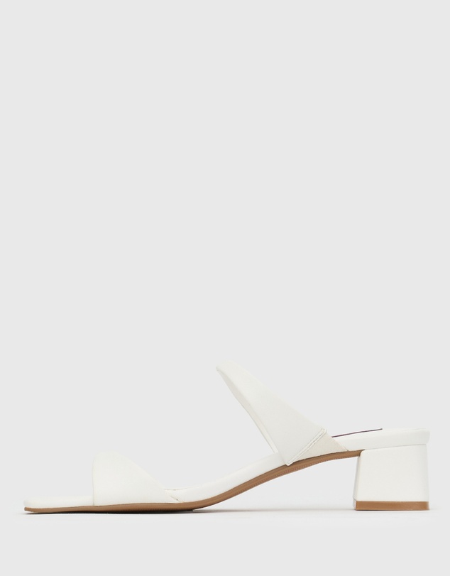 Betts - Wider Fit Argo Block Heel Mule Sandals