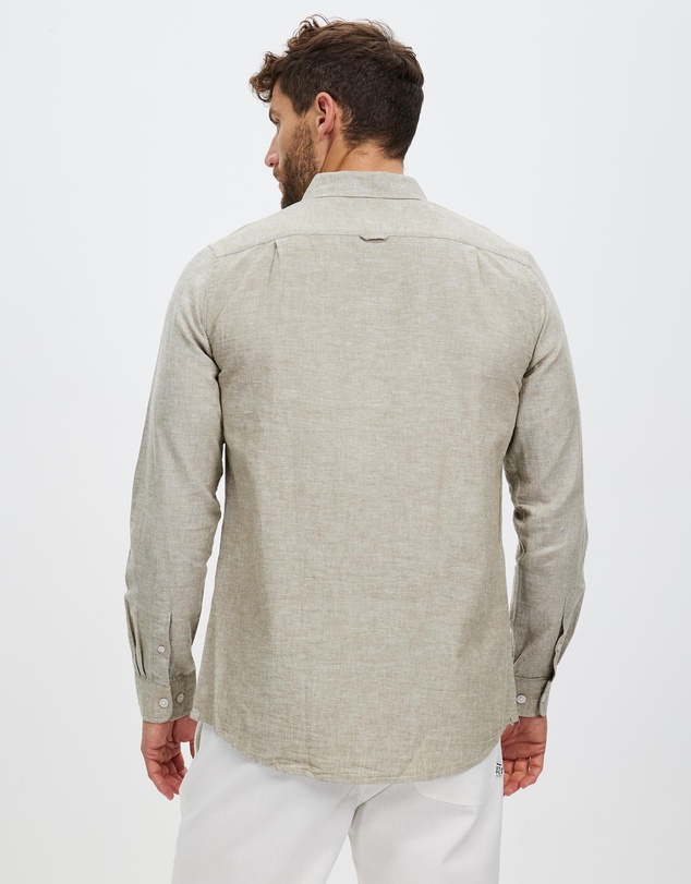 Staple Superior - Hamilton Linen Blend LS Shirt