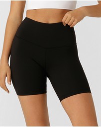Lorna Jane - Lotus No Chafe Phone Pocket 16cm Bike Shorts