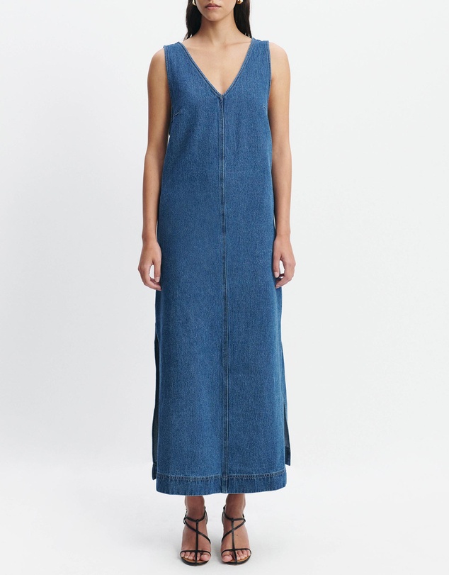 Aje Studio - Kendall Denim Midi Dress