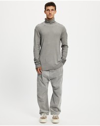 Surrounded By Ghosts - The Atacamite Slim Rib Knit Turtle Neck T-Shirt