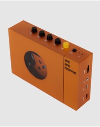 We Are Rewind - We Are Rewind Portable Cassette Player & Recorder - Serge, Orange