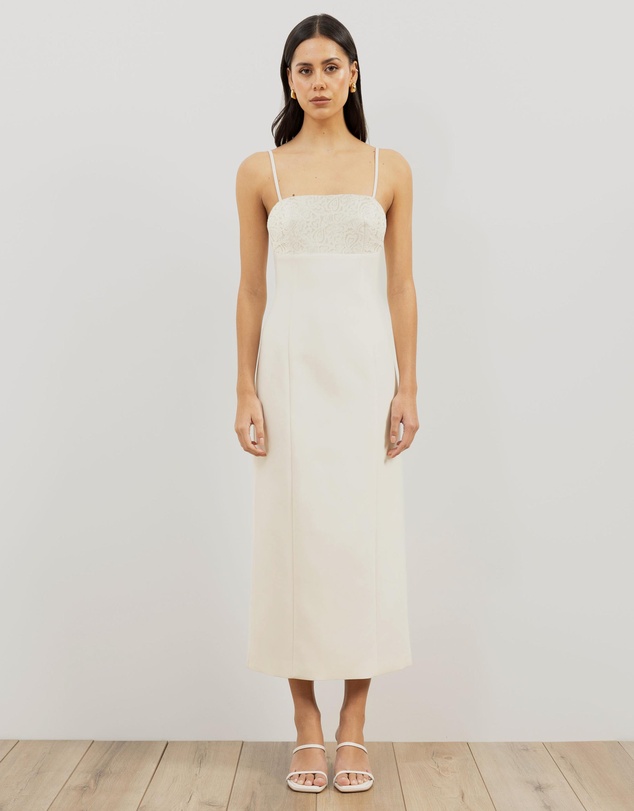 Atmos&Here - Sofia Lace Bust Midi Dress