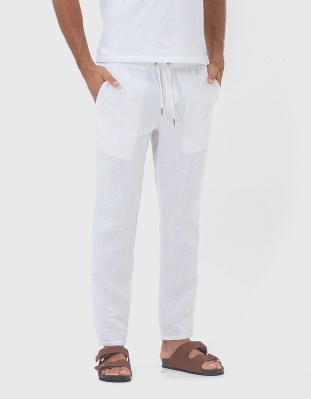 Coast Clothing - Coast Linen Pant - White