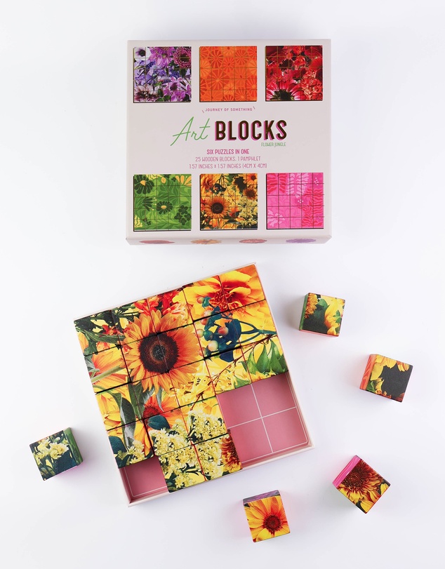 Journey Of Something - Art Block Puzzle - Flower Jungle