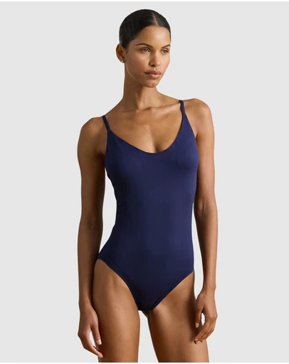 Lauren by Ralph Lauren - Herringbone Seamless Lingerie Bodysuit